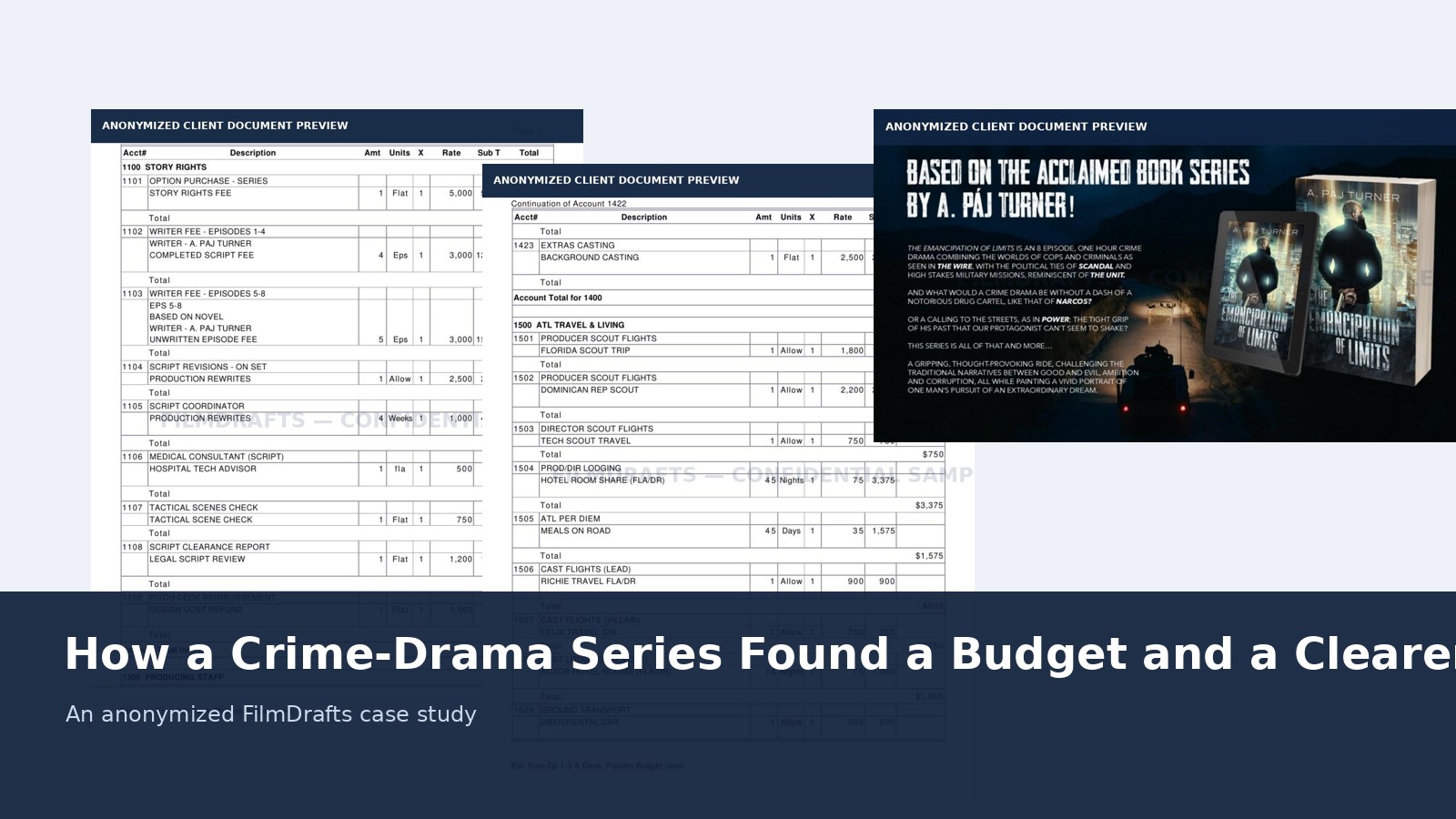 How a Crime-Drama Series Found a Budget and a Clearer Investor Story case study cover