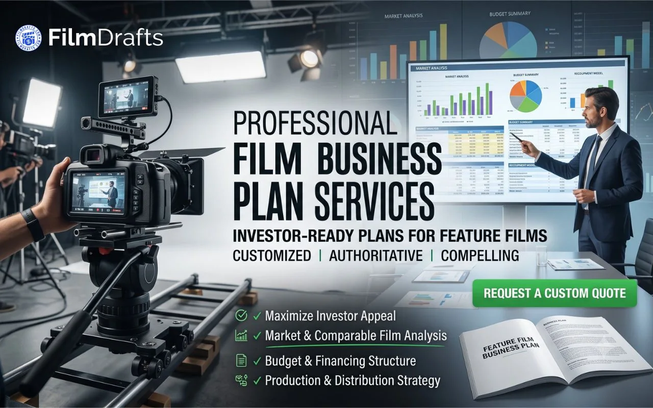 Professional film business plan for a feature film